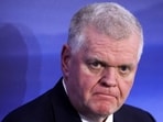 HSBC CEO Noel Quinn attends the UN Climate Change Conference (COP26) in Glasgow, Scotland, Britain.