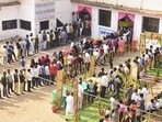 Coupon boxes have been placed in Bhopal's New Market for this purpose. (PTI) Coupon boxes have been placed in Bhopal's New Market for this purpose. (PTI)