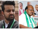 Deve Gowda's grandson Prajwal Revanna has been accused of sexual abuse by several women.