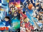 Case Closed: The Million-dollar Pentagram clocked in 9.29 billion yen over its three weekends at the box office chart, while Haikyuu!! The Movie: Decisive Battle at the Garbage Dump earned 9.99 billion yen through its long-running eleven-week streak.