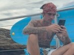 Hailey Bieber shares picture of Justin Bieber doing fine