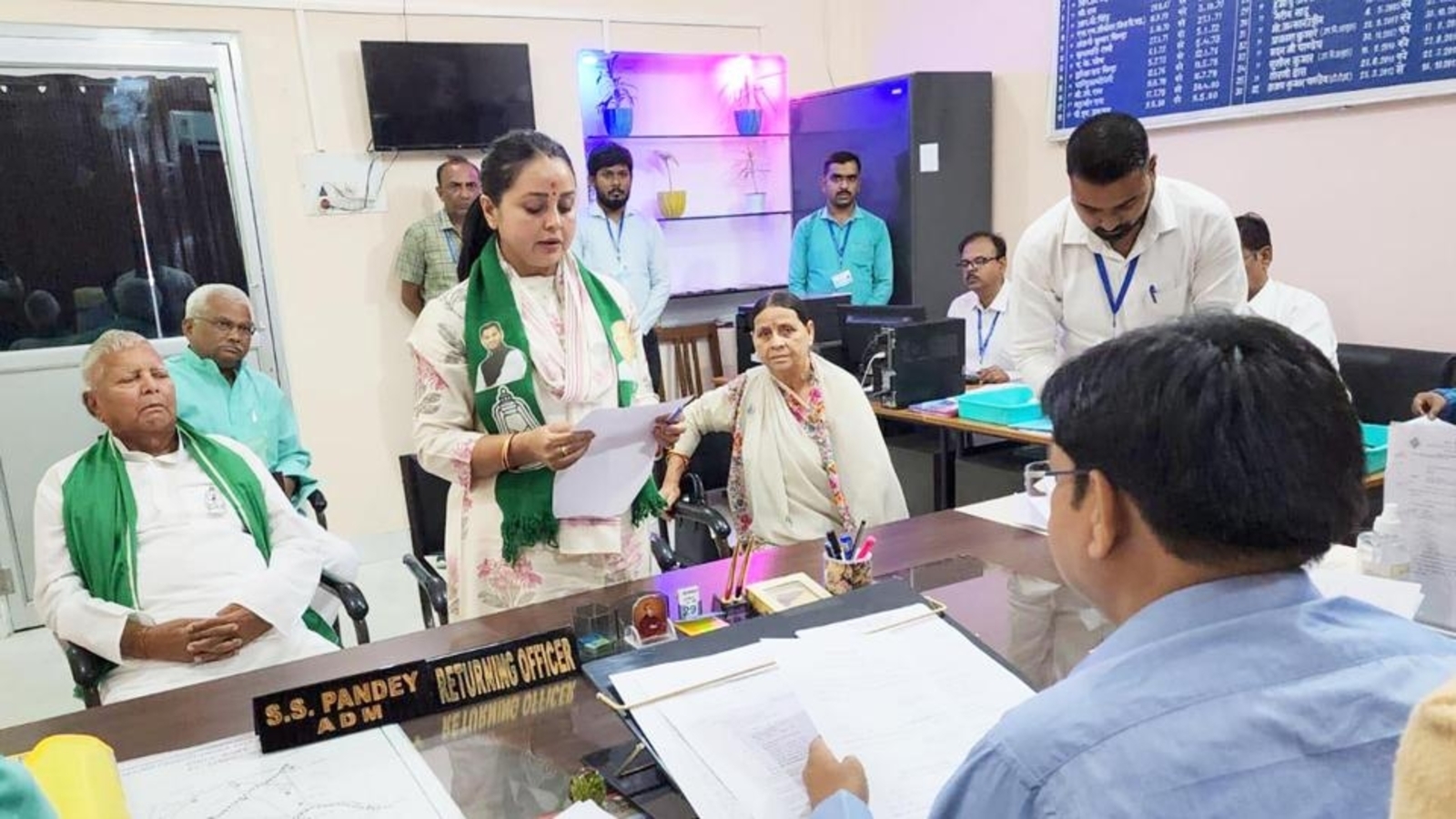 Lalu Prasad's daughter Rohini Acharya has assets worth around ₹16 cr: Affidavit - Vimarsana News