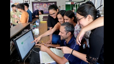 An overall pass percentage of 85.31% has been registered this year. In 2023, the pass percentage stood at 81.65% (ANI) An overall pass percentage of 85.31% has been registered this year. In 2023, the pass percentage stood at 81.65% (ANI)