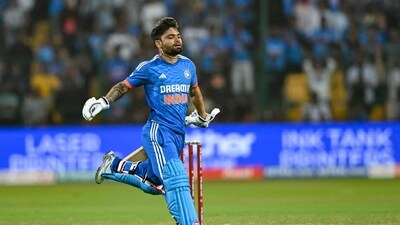 Rinku Singh was named in the reserve players list in T20 squad. (AFP)
