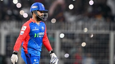 Delhi Capitals' wicketkeeper and captain Rishabh Pant looks on during the Indian Premier League (IPL) Twenty20 cricket match between Kolkata Knight Riders and Delhi Capitals (AFP) Delhi Capitals' wicketkeeper and captain Rishabh Pant looks on during the Indian Premier League (IPL) Twenty20 cricket match between Kolkata Knight Riders and Delhi Capitals (AFP)