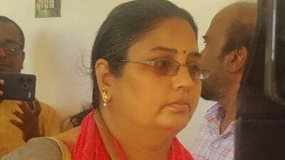 Former assistant professor Nirmala Devi was arrested on April 16, 2018 (HT) Former assistant professor Nirmala Devi was arrested on April 16, 2018 (HT)