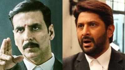 Akshay Kumar and Arshad Warsi in Jolly LLB 3