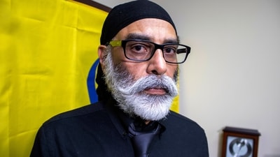 Gurpatwant Singh Pannun is one of the main leaders of the Khalistan movement and spokesperson for Sikhs for Justice. (AP) Gurpatwant Singh Pannun is one of the main leaders of the Khalistan movement and spokesperson for Sikhs for Justice. (AP)
