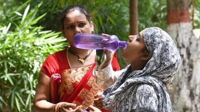 In Odisha, the maximum temperature soared above 44 degrees Celsius in four districts. (HT Photo) In Odisha, the maximum temperature soared above 44 degrees Celsius in four districts. (HT Photo)