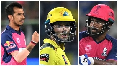 Sanju Samson, Yuzvendra Chahal and Shivam Dube have punched their T20 World Cup tickets amid the IPL 2024 (AFP) Sanju Samson, Yuzvendra Chahal and Shivam Dube have punched their T20 World Cup tickets amid the IPL 2024 (AFP)