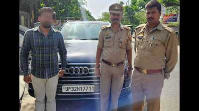 Police held the accused Srivastava, a resident of Lucknow’s Para area (HT Photo)