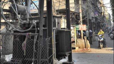 This is the fourth recoded instance this month that the consumption of electricity in the state has crossed the 110 million-unit mark. (HT Archive) This is the fourth recoded instance this month that the consumption of electricity in the state has crossed the 110 million-unit mark. (HT Archive)