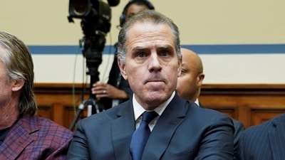 Hunter Biden, son of U.S. President Joe Biden, is seen as he makes a surprise appearance at a House Oversight Committee markup and meeting to vote on whether to hold Biden in contempt of Congress for failing to respond to a request to testify to the House last month, on Capitol Hill in Washington, U.S., January 10, 2024. REUTERS/Kevin Lamarque/File Photo (REUTERS)