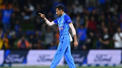 Yuzvendra Chahal had seemingly fallen out of contention for the Indian T20 World Cup team considering the fact that he was not picked for the squad that faced Afghanistan earlier this year. However, he has forced his way into the side through the sheer force of performances. This will be Chahal's second appearance in the T20 World Cup, having played in 2022. (BCCI) Yuzvendra Chahal had seemingly fallen out of contention for the Indian T20 World Cup team considering the fact that he was not picked for the squad that faced Afghanistan earlier this year. However, he has forced his way into the side through the sheer force of performances. This will be Chahal's second appearance in the T20 World Cup, having played in 2022. (BCCI)