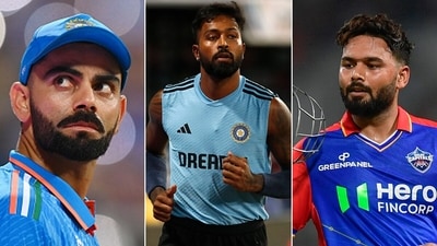 Virat Kohli (L) and Rishabh Pant (R) have form and reputation, while Hardik Pandya (C) possess just one of the two currently. (ANI-AFP) Virat Kohli (L) and Rishabh Pant (R) have form and reputation, while Hardik Pandya (C) possess just one of the two currently. (ANI-AFP)