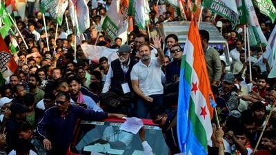 When the Congress suffered its worst-ever defeats in 2014 and 2019 Lok Sabha elections, the party lagged behind the BJP among all major social groups (REUTERS)