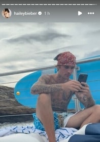 Hailey Bieber shares Justin Bieber's picture days after his crying selfies Hailey Bieber shares Justin Bieber's picture days after his crying selfies