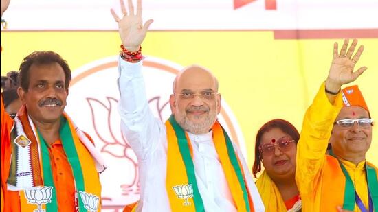 Union home minister Amit Shah. (Image posted on X by Amit Shah)