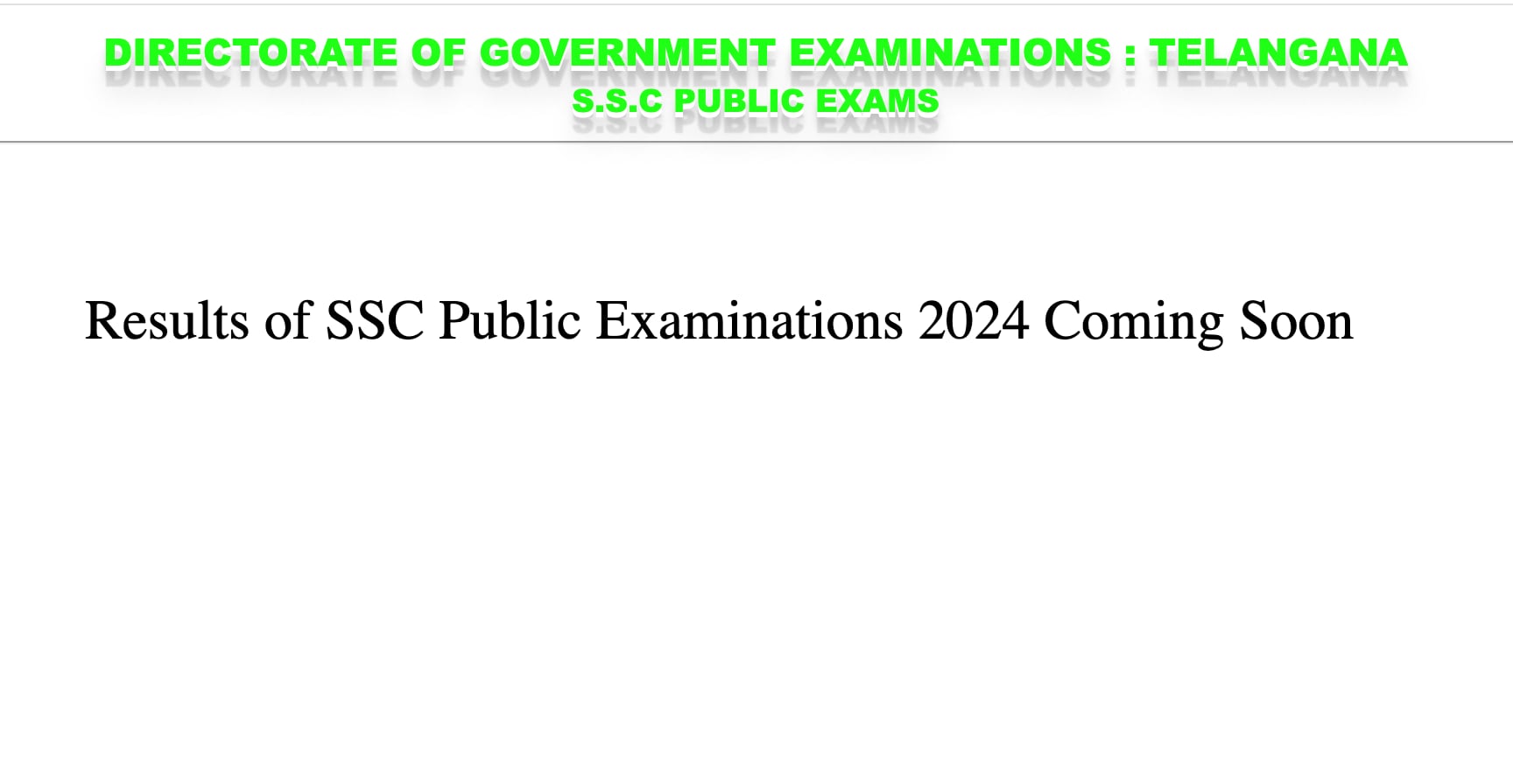 TS SSC Results 2024: Telangana Class 10 results soon on results.bsetelangana.org TS SSC Results 2024: Telangana Class 10 results soon on results.bsetelangana.org