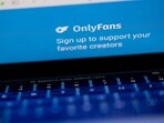 A logo for OnlyFans is seen in this illustration picture