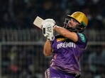 Rinku Singh plays a shot during the Indian Premier League (IPL) 2024 T20 cricket match between Kolkata Knight Riders and Delhi Capitals Rinku Singh plays a shot during the Indian Premier League (IPL) 2024 T20 cricket match between Kolkata Knight Riders and Delhi Capitals