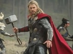 Chris Hemsworth played Thor in Marvel's superhero films.