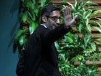 Google CEO Sundar Pichai waves during the Stanford Business, Government and Society Forum at Stanford University. Google CEO Sundar Pichai waves during the Stanford Business, Government and Society Forum at Stanford University.