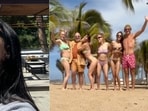 Demi Moore, 61, stuns in leopard bikini on Mexican beach vacation with daughters and family