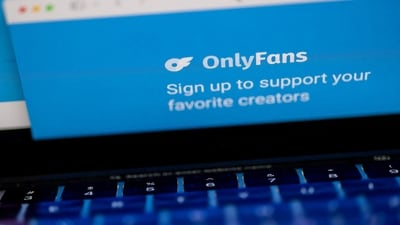 A logo for OnlyFans is seen in this illustration picture (REUTERS)