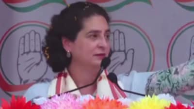 Congress leader Priyanka Gandhi Vadra (Twitter Photo) Congress leader Priyanka Gandhi Vadra (Twitter Photo)