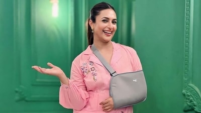 Divyanka Tripathi Dahiya on resuming shoot for Adrishyam post surgery Divyanka Tripathi Dahiya on resuming shoot for Adrishyam post surgery