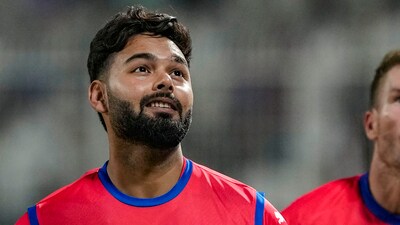 Delhi Capitals captain Rishabh Pant during a warm-up session during the Indian Premier League 2024. (PTI) Delhi Capitals captain Rishabh Pant during a warm-up session during the Indian Premier League 2024. (PTI)