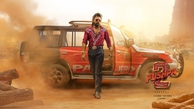 Allu Arjun in a still from Pushpa 2: The Rule. Allu Arjun in a still from Pushpa 2: The Rule.