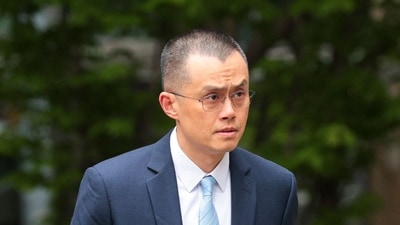 Former Binance CEO Changpeng "CZ" Zhao arrives at federal court in Seattle, Washington. (AFP) Former Binance CEO Changpeng "CZ" Zhao arrives at federal court in Seattle, Washington. (AFP)