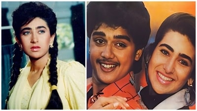 Did you know Karisma Kapoor was 17-years-old, when she made her Bollywood debut in Prem Qaidi co-starring Harish?