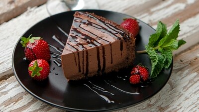 Chocolate mousse cake (representational image) (Unsplash) Chocolate mousse cake (representational image) (Unsplash)
