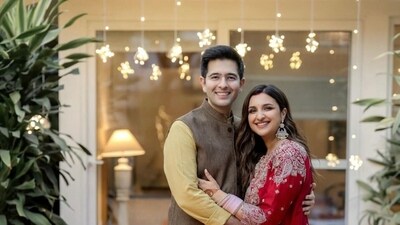 Actor Parineeti Chopra will leave for London soon where her husband, politician Raghav Chadha underwent an eye surgery. Actor Parineeti Chopra will leave for London soon where her husband, politician Raghav Chadha underwent an eye surgery.