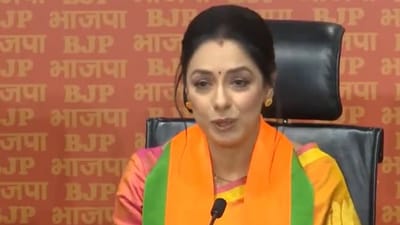 Rupali Ganguly joins BJP in Delhi headquarters. Rupali Ganguly joins BJP in Delhi headquarters.