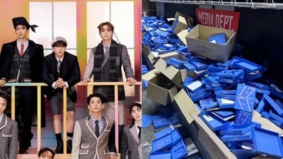 K-pop stars SEVENTEEN's latest album thrown away in bulk on Japan's streets; 'feel free to take... (Pic- Pledis Entertainment, X) K-pop stars SEVENTEEN's latest album thrown away in bulk on Japan's streets; 'feel free to take... (Pic- Pledis Entertainment, X)