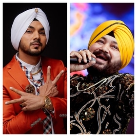 Gurmeet Mehndi; (right) Daler Mehndi Gurmeet Mehndi; (right) Daler Mehndi