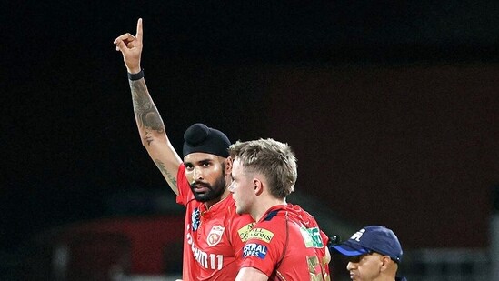 Harpreet Brar was named Player of the Match for his incredible spell of 2/16 in his four overs. He claimed the crucial wickets of Ajinkya Rahane and Shivam Dube.(ANI)