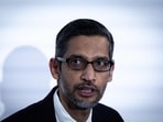 Alphabet Inc. and Google CEO Sundar Pichai speaks during the inauguration of a Google Artificial Intelligence (AI) hub in Paris. Alphabet Inc. and Google CEO Sundar Pichai speaks during the inauguration of a Google Artificial Intelligence (AI) hub in Paris.