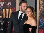 TOPSHOT - US actress Jennifer Lopez (R) and US actor Ben Affleck attend Amazon's "This is Me... Now: A Love Story" premiere at the Dolby theatre in Hollywood, California, February 13, 2024. (Photo by Robyn BECK / AFP) TOPSHOT - US actress Jennifer Lopez (R) and US actor Ben Affleck attend Amazon's "This is Me... Now: A Love Story" premiere at the Dolby theatre in Hollywood, California, February 13, 2024. (Photo by Robyn BECK / AFP)