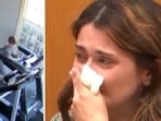 Mom breaks down after video shows NJ dad forcing son to run on treadmill days before child's death (Court TV) Mom breaks down after video shows NJ dad forcing son to run on treadmill days before child's death (Court TV)