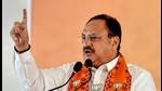 BJP chief JP Nadda. (PTI)