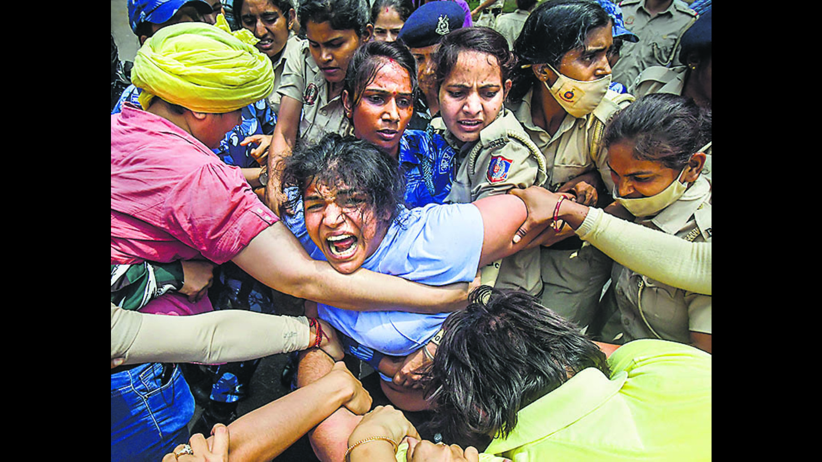 'Daughters have lost': Wrestlers on candidature of Brij Bhushan's son | Latest News India - Vimarsana News