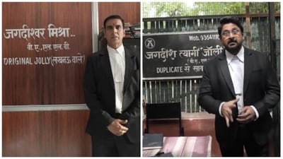 Akshay Kumar and Arshad Warsi are currently in Ajmer for the shoot of Jolly LLB 3. Akshay Kumar and Arshad Warsi are currently in Ajmer for the shoot of Jolly LLB 3.