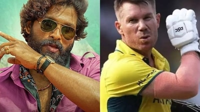 David Warner is known for being a huge fan of Allu Arjun's Pushpa.