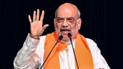 Union Home Minister and BJP leader Amit Shah. (PTI) Union Home Minister and BJP leader Amit Shah. (PTI)