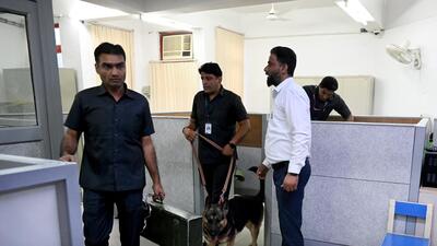 At DPS Noida in Sector 30, school officials said the attendance dipped by 10% on Thursday but there was no fear among parents and students. (Sunil Ghosh/HT Photo)